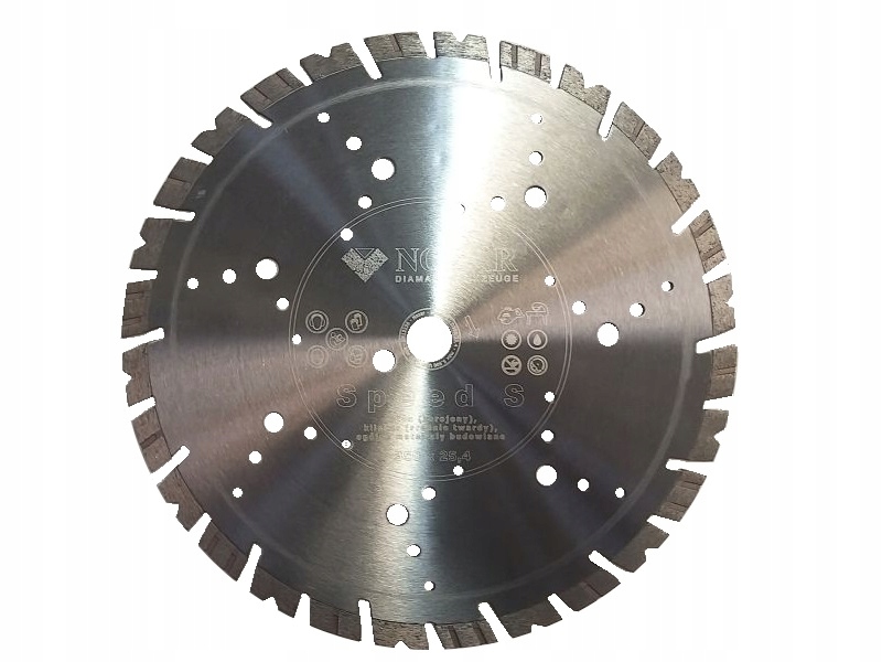 Diamantový kotúč Nozar Speed 350 na betón 10 mm STD